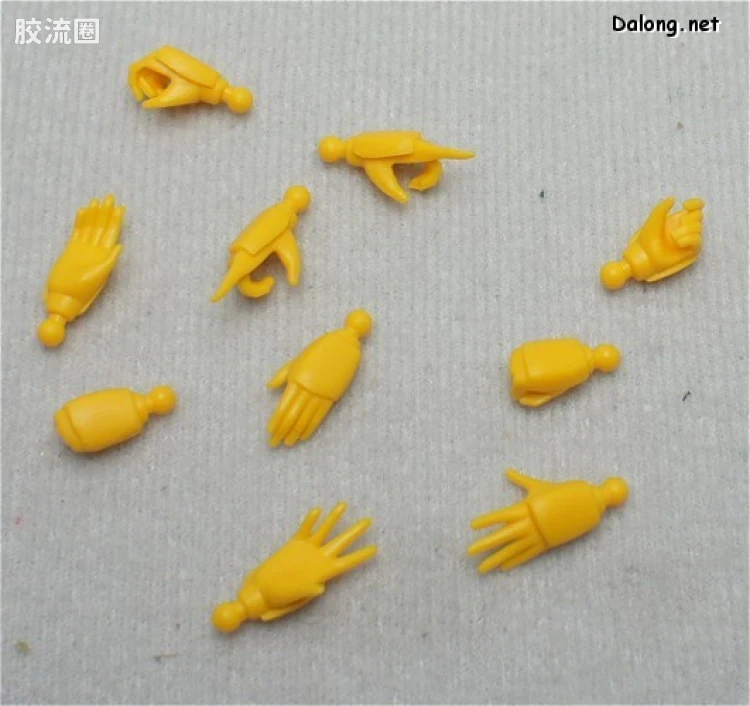 寿屋综合拼装模型系列 梦幻之星系列 机器人女枪手 金黄 - 图片